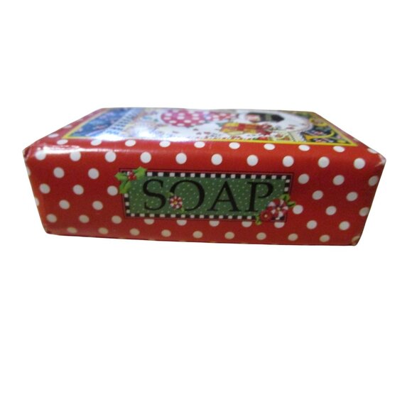 Mary Engelbreit Christmas Spice Bar Soap Festive Holiday Design Three Vintage - Picture 5 of 16